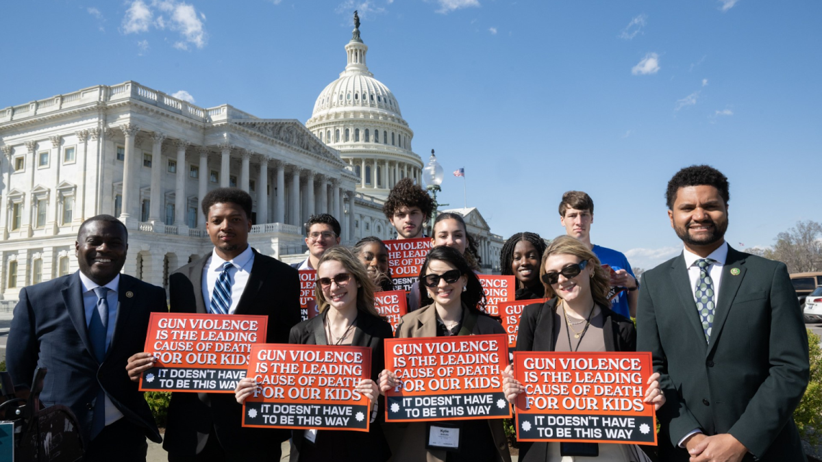 Congressman Amo participated in a press conference with Congressman Frost and advocates for closing the zombie gun loophole.