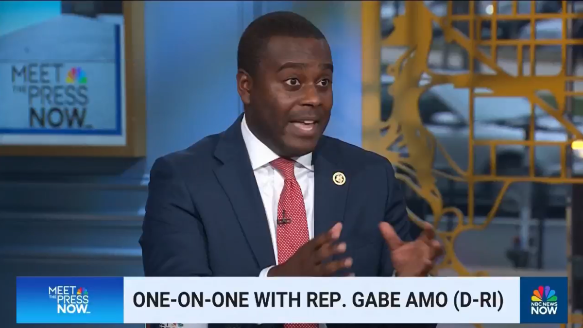 Rep. Gabe Amo (D-R.I.) joins Meet the Press NOW