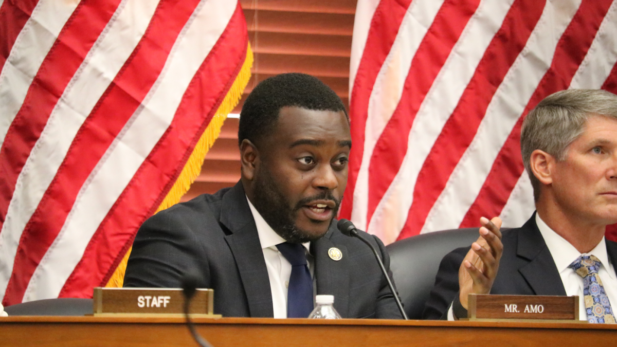 Congressman Amo delivers opening remarks in today’s subcommittee hearing