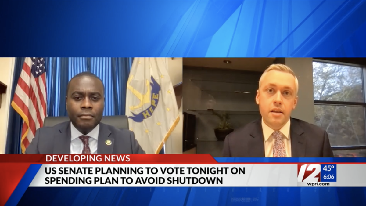 Congressman Amo on WPRI with Ted Nesi.