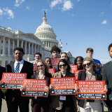 Congressman Amo participated in a press conference with Congressman Frost and advocates for closing the zombie gun loophole.
