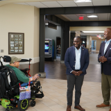 Congressman Amo at RI Veterans Home