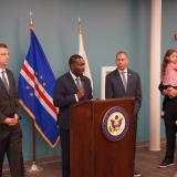 Reps. Amo and Magaziner Welcome Leader Jeffries for a Celebration of Cabo Verde Community and Culture