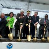 Congressman Gabe Amo joins others in breaking ground at NOAA's Marine Operations Center-Atlantic
